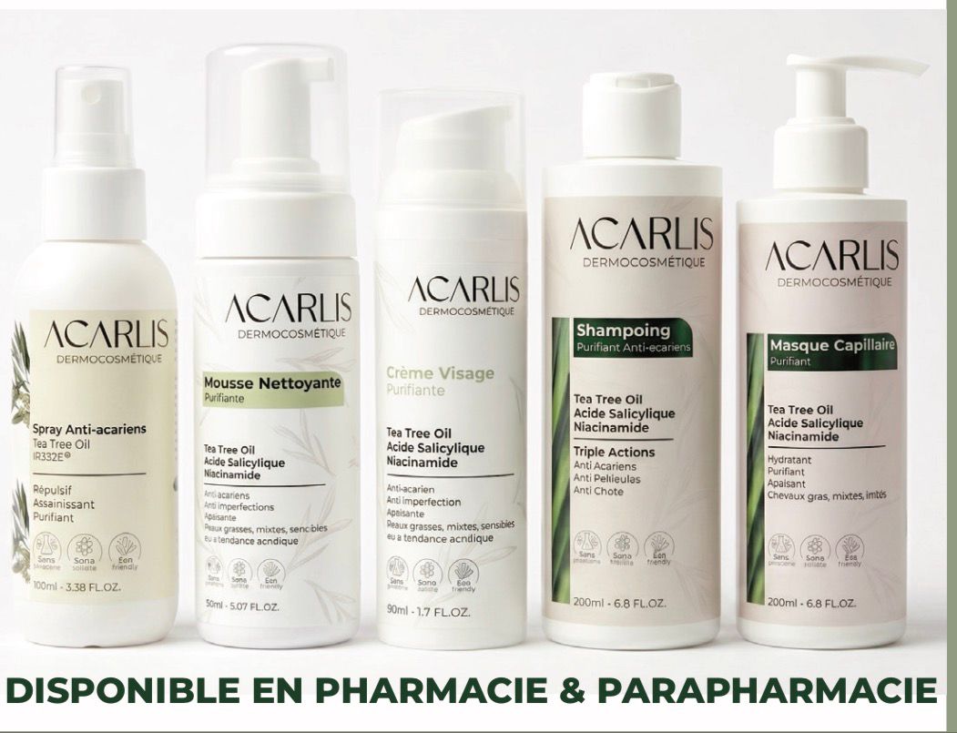 Gamme complète Acarlis 5 produits